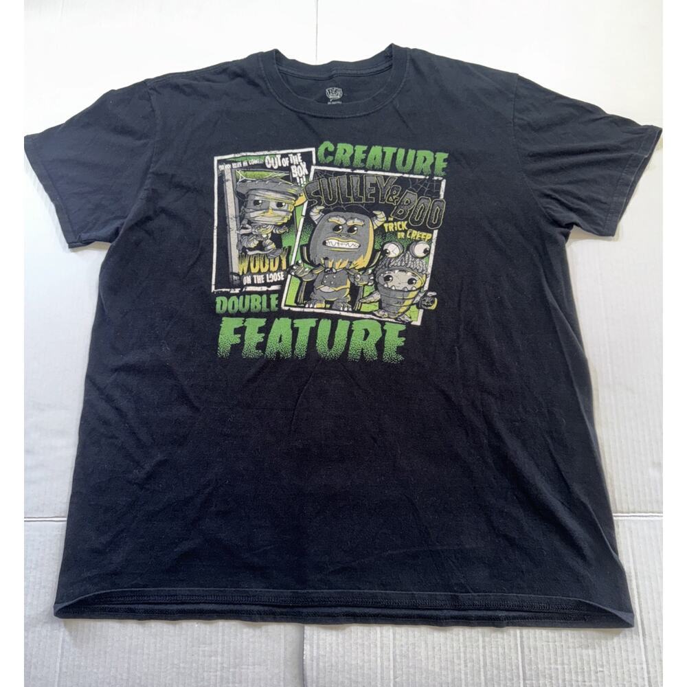 Funko Pop Tee Shirt Pixar Halloween Woody Sulley Boo Toy Story Monsters Inc XL